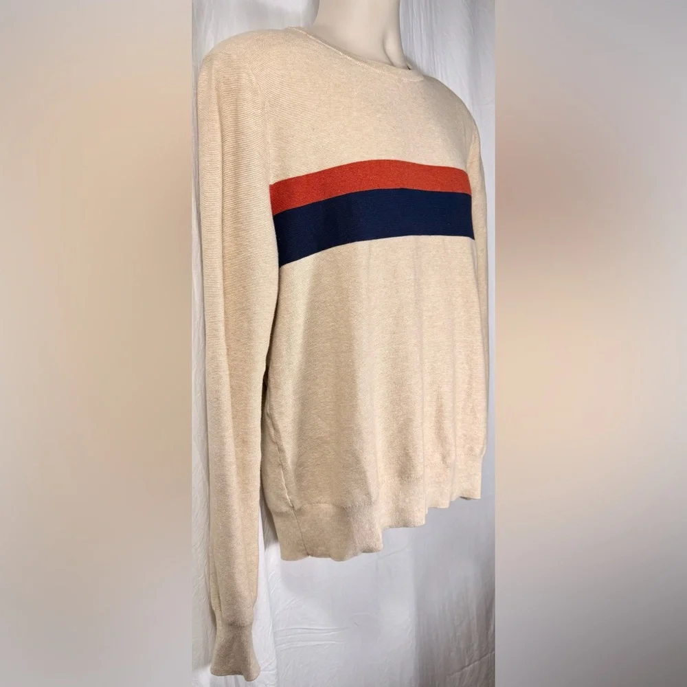 J. CREW Cotton Crewneck Sweater